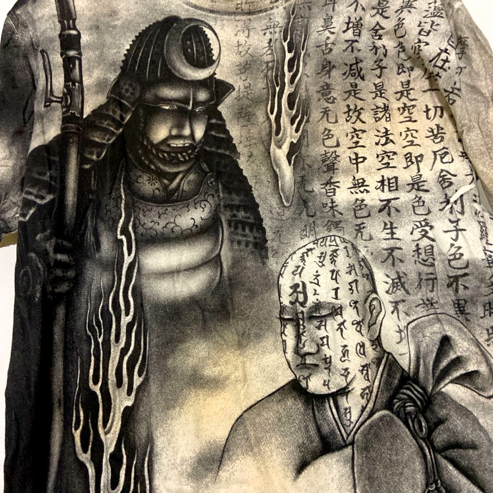 Affliction Horiyoshi III “Samurai and Monk” Signature Red Label Premium T-Shirt